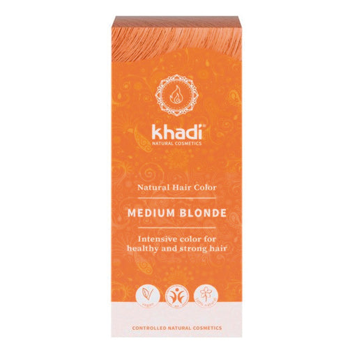 Herbal Color Rubio Medio. 100 gr - Khadi - 1