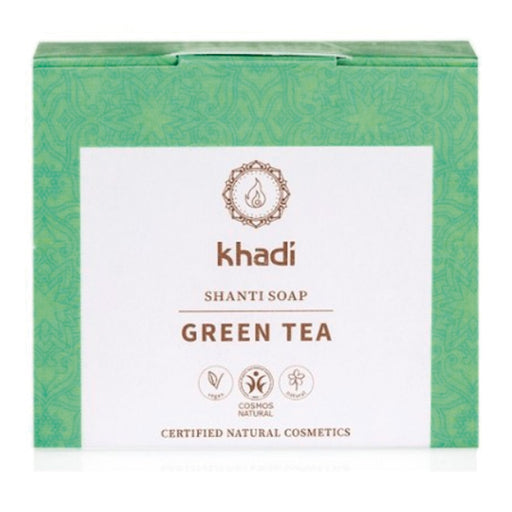 Jabón Shanti Té Verde 100 gr - Khadi - 1