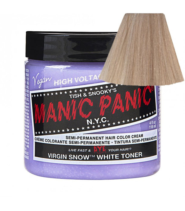 Tinte Semipermanente Classic 118ml - Manic Panic: Color - Matizador Virgin Snow