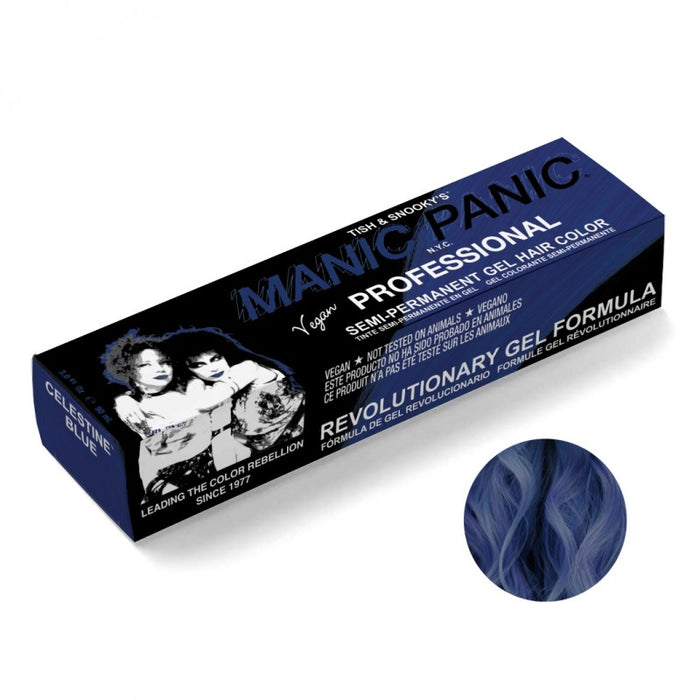 Tinte Fantasía Semipermanente Professional 90ml - Manic Panic: Celestine Blue - 2