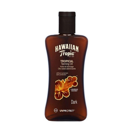 Coconut Tropical Tanning Oil Spf0 200 ml - Hawaiian Tropic - 1