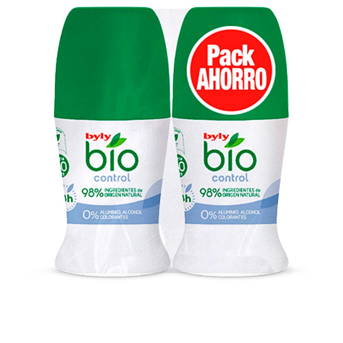 Bio Natural 0% Control Deo Roll-on Lote 2 Pz - Byly - 1