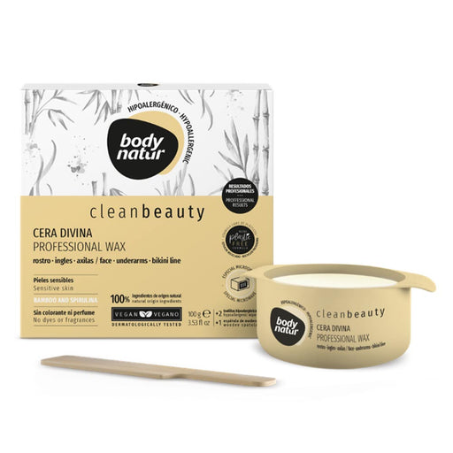 Clean Beauty Cera Divina Profesional Wax 100 ml - Body Natur - 1