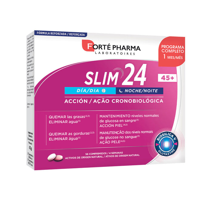 Slim 24 45+ D?a y Noche Acci?n 56 Comprimidos - Forté Pharma - 1