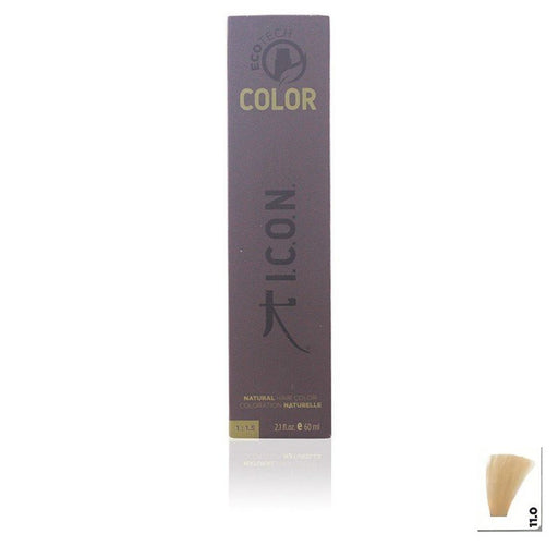 Tinte Permanente sin Amoníaco - Ecotech Color Natural Color 11.00 Ultra Natural Platinum 60ml - I.c.o.n. - 1