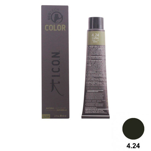 Tinte Permanente sin Amoníaco - Ecotech Color Natural Color 4.24 Coffee 60 ml - I.c.o.n. - 1