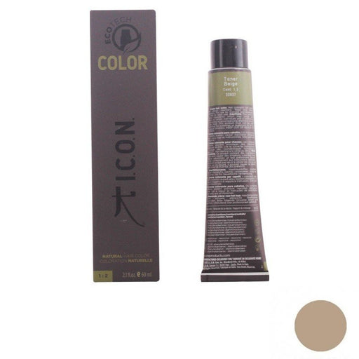 Tinte Permanente sin Amoníaco - Ecotech Color Natural Color Toner Beige 60 ml - I.c.o.n. - 1
