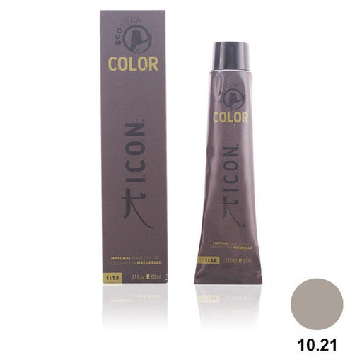 Tinte Permanente sin Amoníaco - Ecotech Color Natural Color 10.21 Pearl Platinum 60 ml - I.c.o.n. - 1