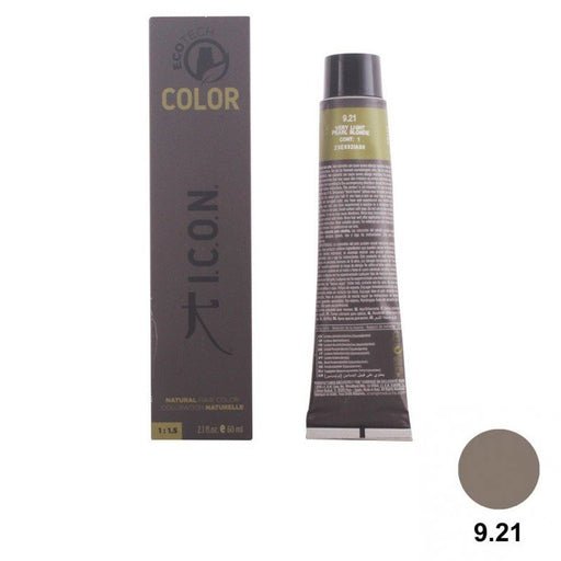 Tinte Permanente sin Amoníaco - Ecotech Color Natural Color 9.21 Very Light Pearl Blonde 60 ml - I.c.o.n. - 1