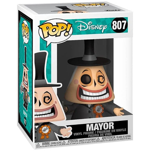 Figura Pop Disney Pesadilla Antes de Navidad Major Mayor with Megaphone Chase - Funko - 1