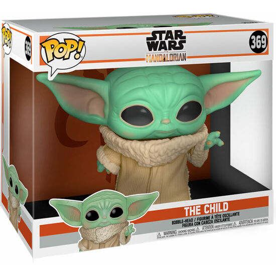 Figura Pop Star Wars Mandalorian Yoda the Child 25cm - Funko - 3
