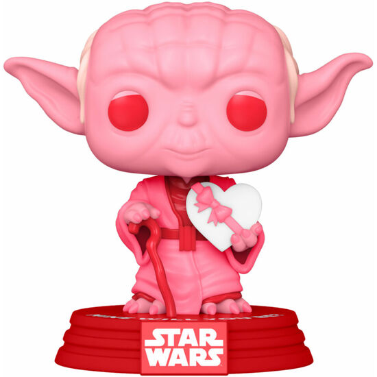 Figura Pop Star Wars Valentines Yoda with Heart - Funko - 2