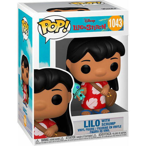 Figura Pop Disney Lilo and Stitch Lilo with Scrump - Funko - 1