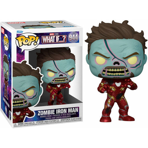Figura Pop Marvel What if Zombie Iron Man - Funko - 1