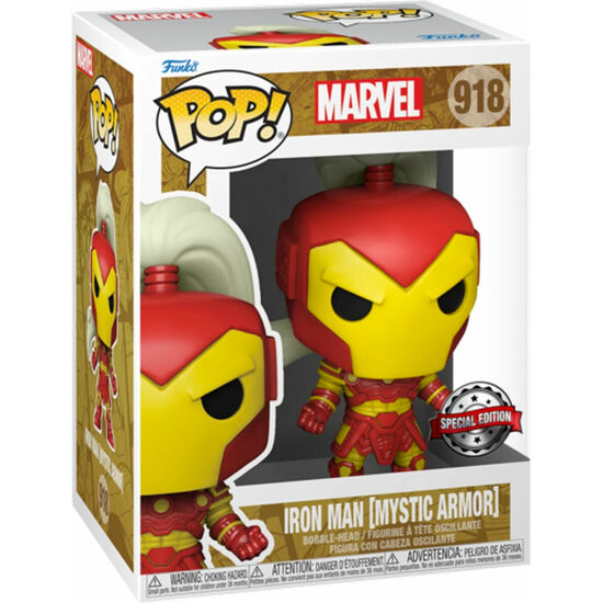 Figura Pop Marvel Iron Man Mystic Armor Exclusive - Funko - 3