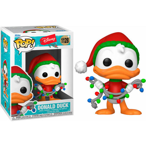 Figura Pop Disney Holiday Donald Duck - Funko - 1