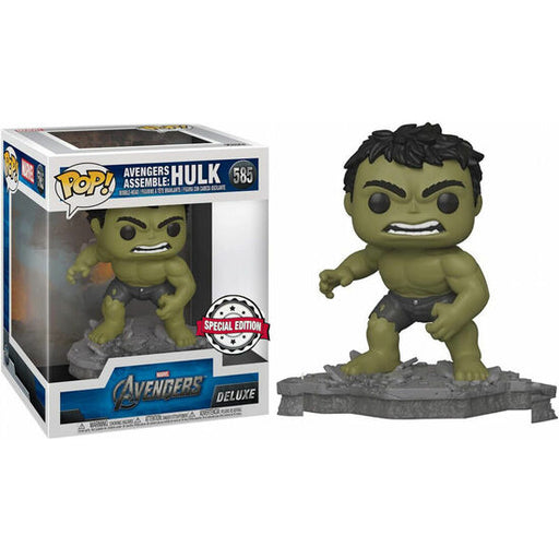 Figura Pop Deluxe Avengers Hulk Assemble Exclusive - Funko - 1