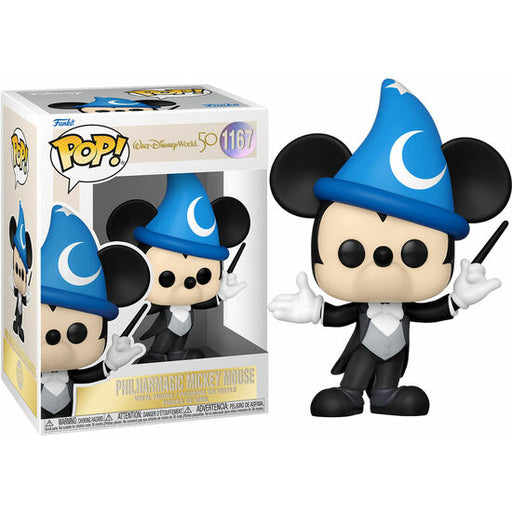 Figura Pop Disney World 50th Anniversary Philharmagic Mickey - Funko - 1