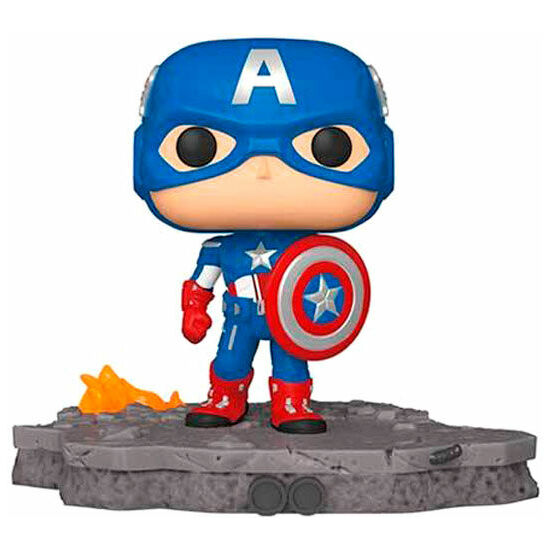 Figura Pop Marvel Avengers Captain America Assemble Exclusive - Funko - 2
