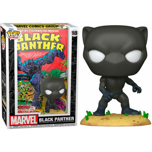 Figura Pop Comic Cover Marvel Black Panther - Funko - 1