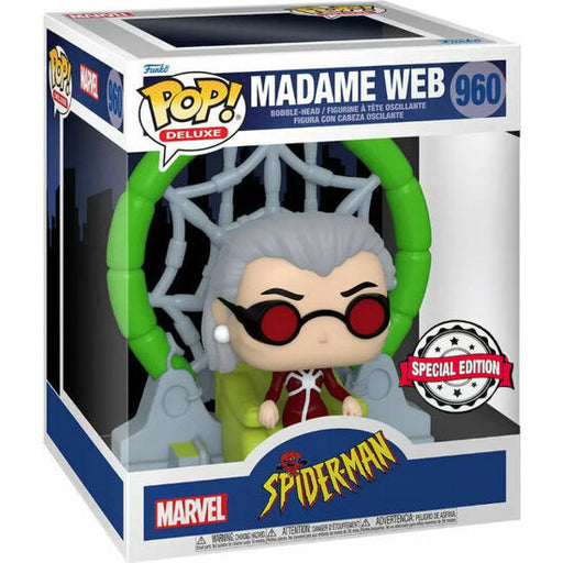 Figura Pop Marvel Spiderman Madame Web Exclusive - Funko - 1