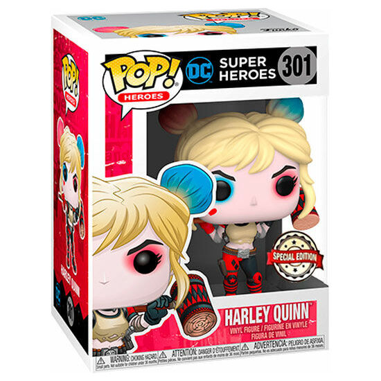 Figura Pop Dc Comics Harley Quinn with Mallet Exclusive - Funko - 1