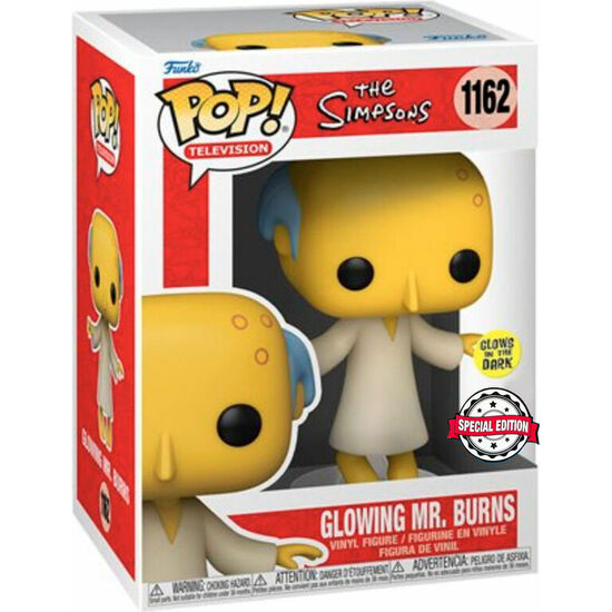 Figura Pop Simpsons Glowing Mr.burns Exclusive Chase - Funko - 1