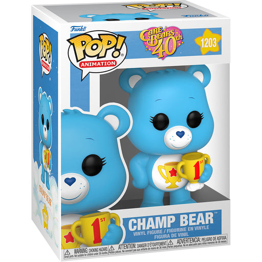 Figura Pop Care Bears 40th Anniversary Champ Bear - Funko - 1