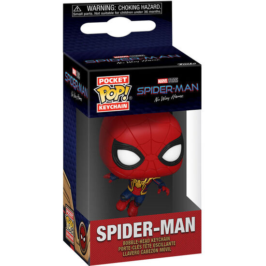 Llavero Pocket Pop Marvel Spider-man No Way Home Spider-man - Funko - 1