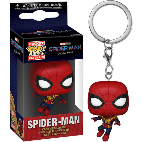 Llavero Pocket Pop Marvel Spider-man No Way Home Spider-man - Funko - 2