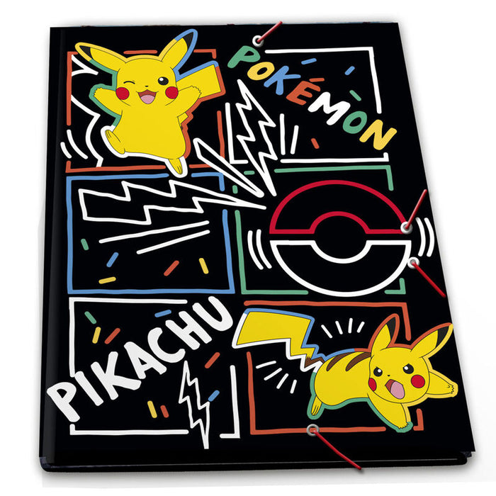 Carpeta A4 Pikachu Pokemon - Cyp Brands - 1