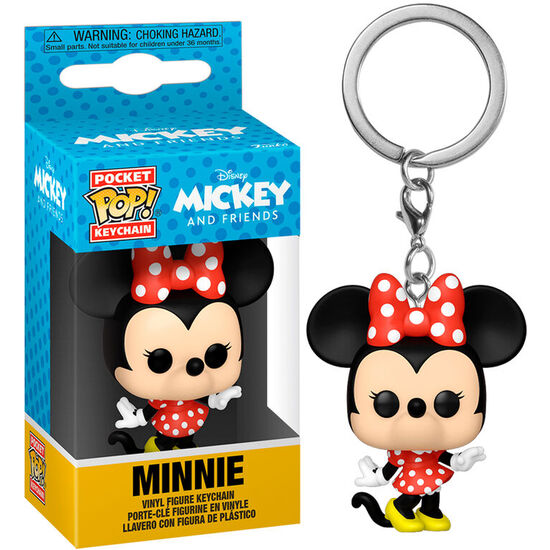 Llavero Pocket Pop Disney Classics Minnie Mouse - Funko - 3