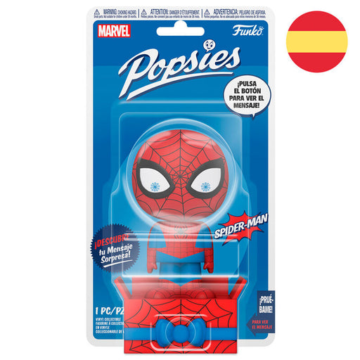 Figura Popsies Marvel Spiderman Español - Funko - 1