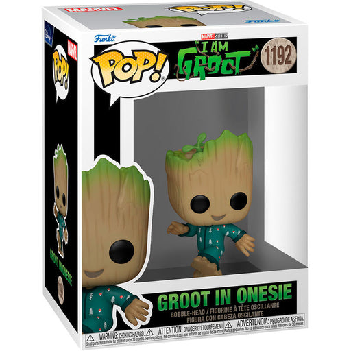 Figura Pop Marvel I Am Groot - Groot in Onesie - Funko - 1