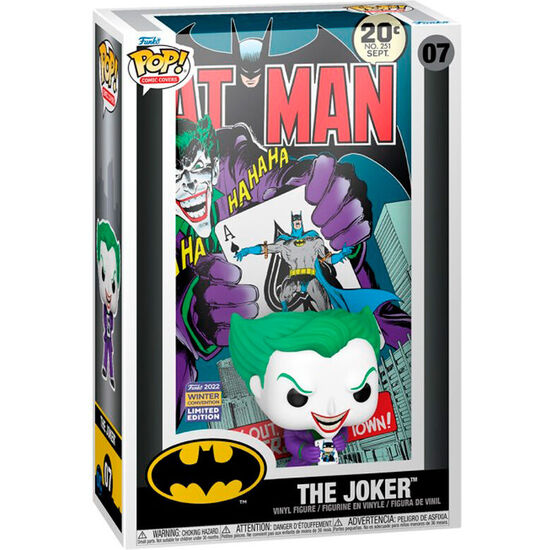 Figura Pop Comic Cover Batman the Joker Exclusive - Funko - 1