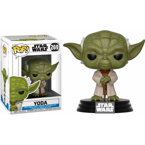 Figura Pop Star Wars Clone Wars Yoda - Funko - 1