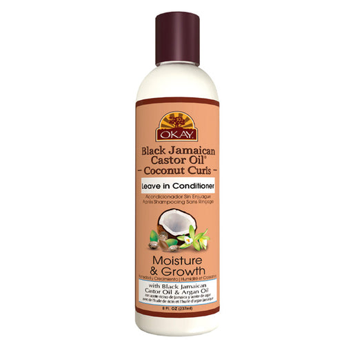 Black Jamaican Castor Oil & Coconut Leave in Conditioner 8.oz / 237ml - Okay - 1