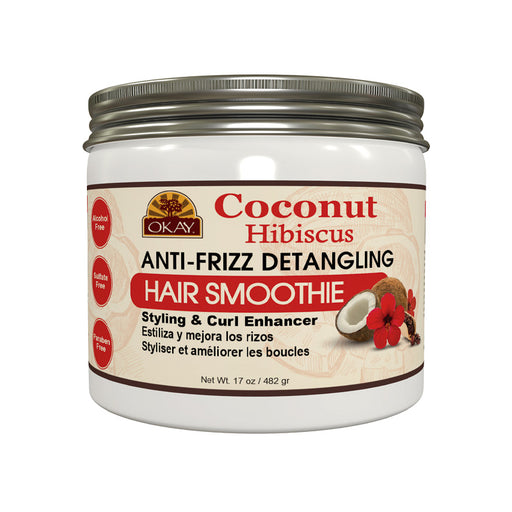 Smoothie Coconut Hibiscus Curl Anti-frizz Detangling Hair 17.oz / 482 gr - Okay - 1