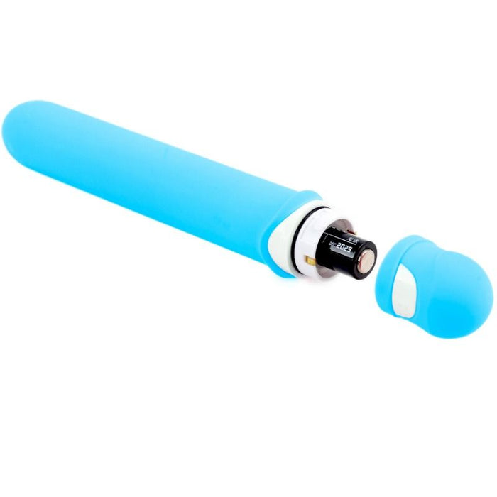Luv Touch Deluxe Vibrador Azul - Neon - 3