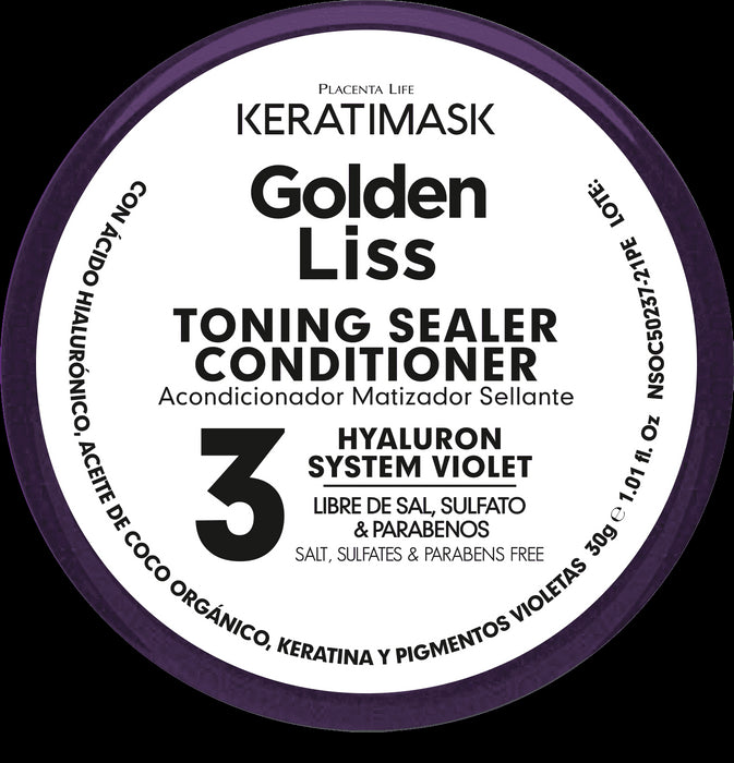 Alisado Brasileño Golden Liss Keratimask - Be Natural - 3