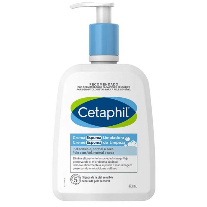 Crema Espuma de Limpieza Facial 473 ml - Cetaphil - 1