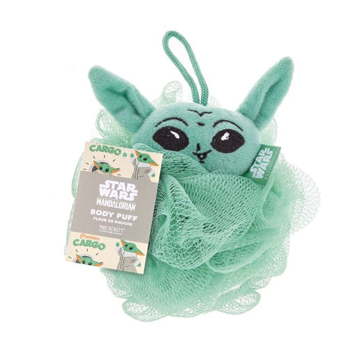 Esponja malla de ducha Body Puff - Baby Yoda - Mad Beauty - 1