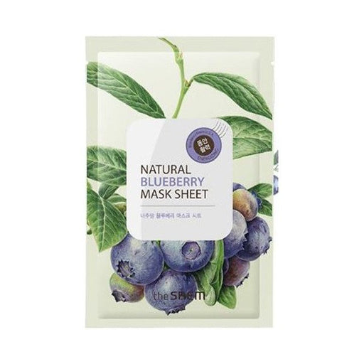 Mascarilla Arándano - Natural Blueberry Mask Sheet 21ml - The Saem - 1