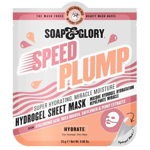 Mascarilla Hidratante de Hidrogel Speed Plump Miracle - Soap & Glory - 1